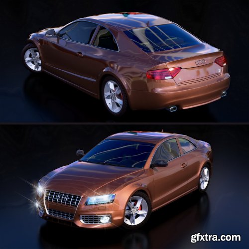 Audi A5 3D model