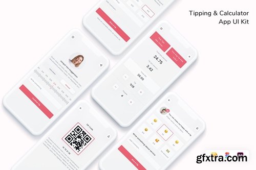 Tipping & Calculator App UI Kit