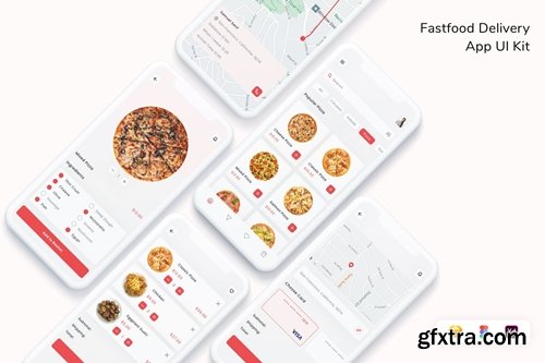 Fastfood Delivery App UI Kit