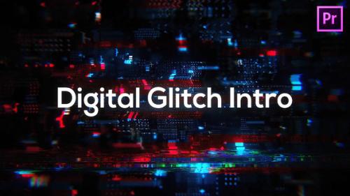 Videohive - Glitch Technology Intro for Premiere Pro - 33282698