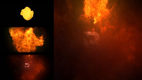 Videohive - Fire Logo Reveal For Premiere Pro - 33289090