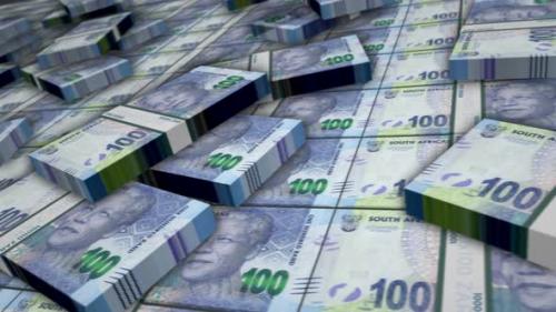 Videohive - South Africa Rand money banknote pack loop - 33284886