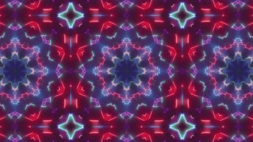 Videohive - Party VJ Light Colorful Kaleidoscope 4K 02 - 33288347