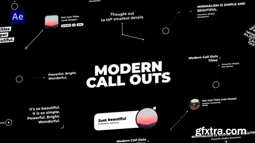 Videohive Modern Call Outs 33314524