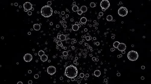 Videohive - Water Ball Bubble Flying - 33312327