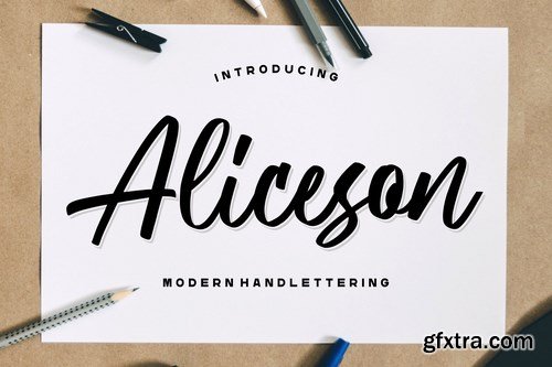 Aliceson – Modern Handlettering
