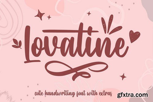 Lovatine - Cute Font