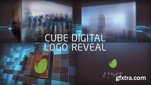 Videohive Cube Digital Logo Reveal 18426909