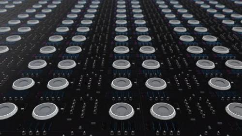 Videohive - 4K Dj Controller Wall Background Seamless Loop - 33167556