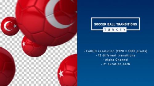 Videohive - Soccer Ball Transitions - Turkey - 33330634