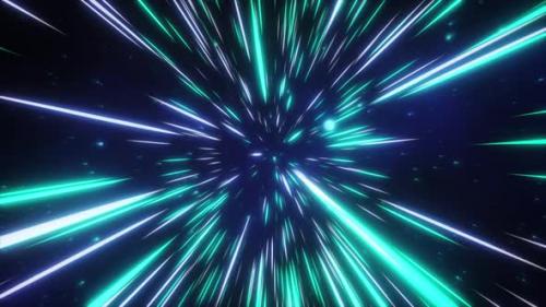 Videohive - Hyperspace Jump in Outer Space - 33344543