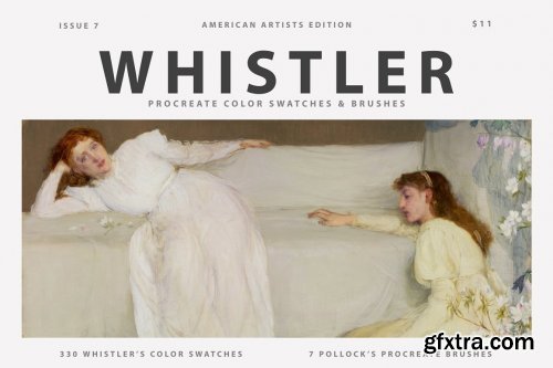 CreativeMarket - Whistler\'s Art Procreate Brushes 5578232