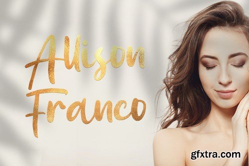 Allison Franco - Handwritten Font