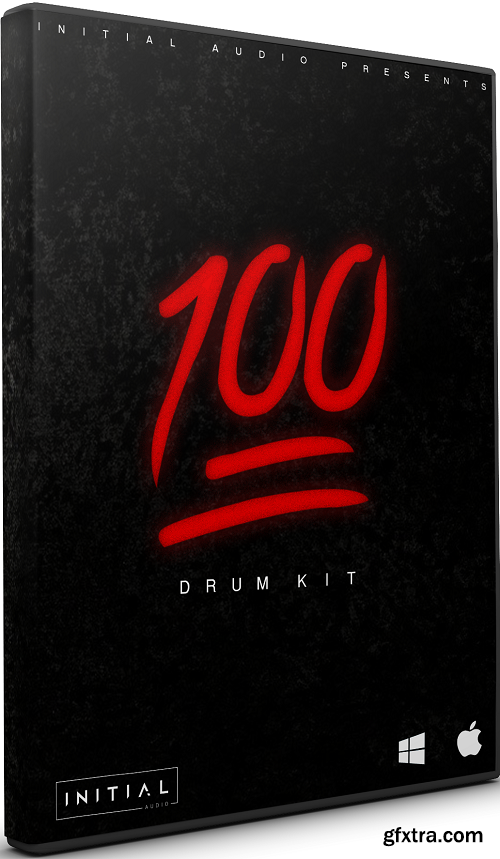 Initial Audio 100 Drum Kit WAV MIDI