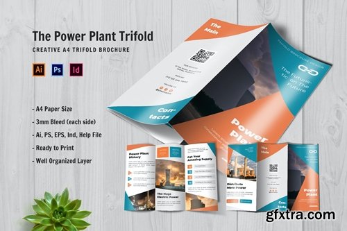 Power Plant Trifold Brochure