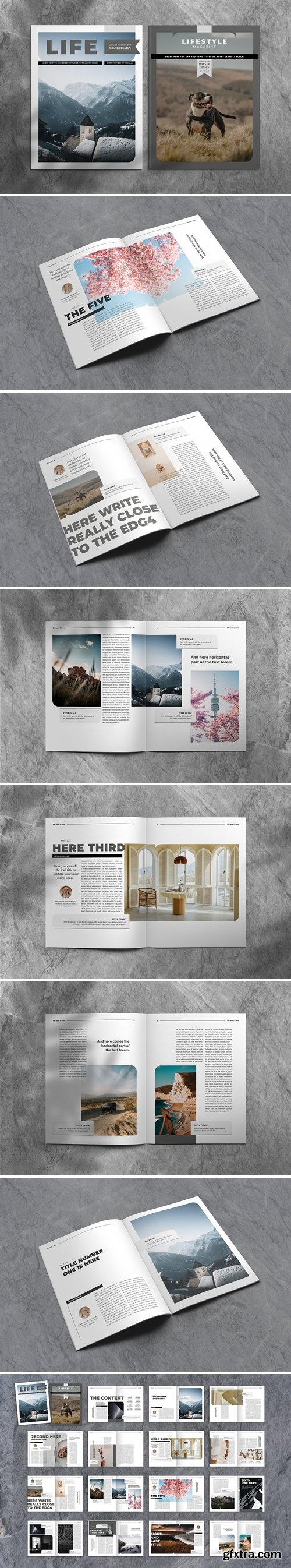 Lifestyle Indesign Template
