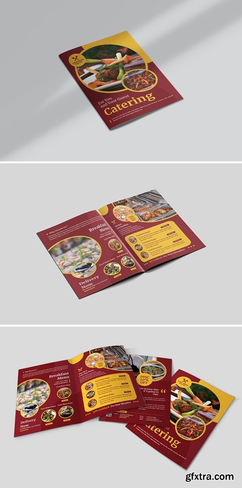 Catering Food Bifold Brochure