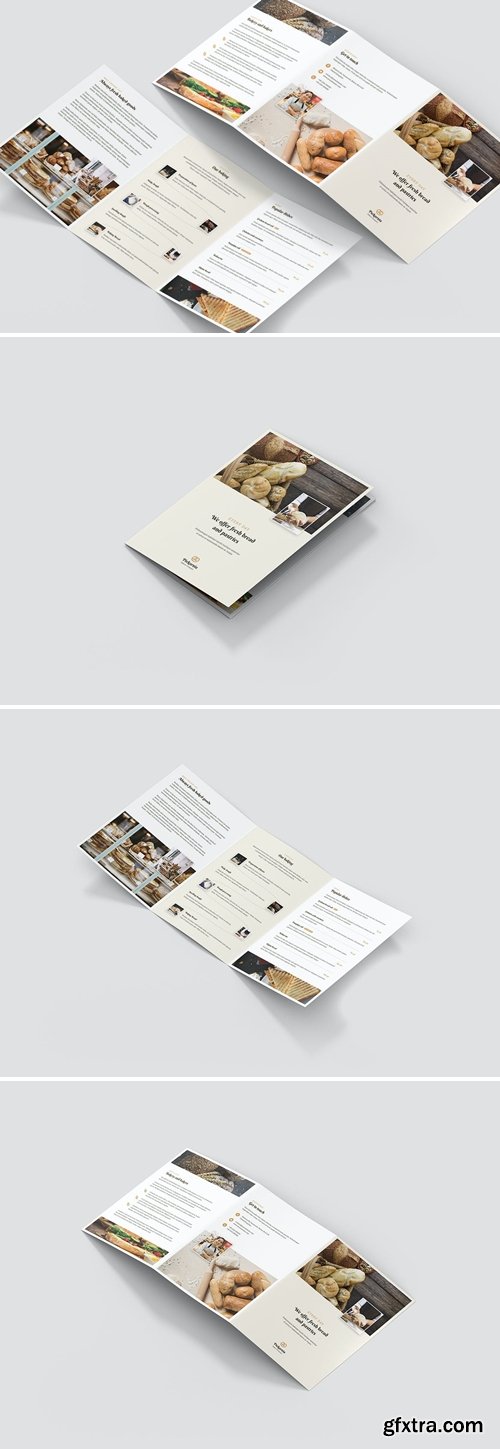 Brochure – Bakery Tri-Fold A5
