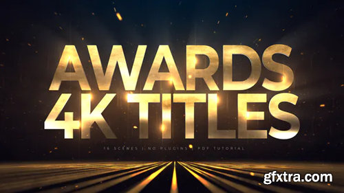 Videohive Awards 4K Titles | Lines 25211057