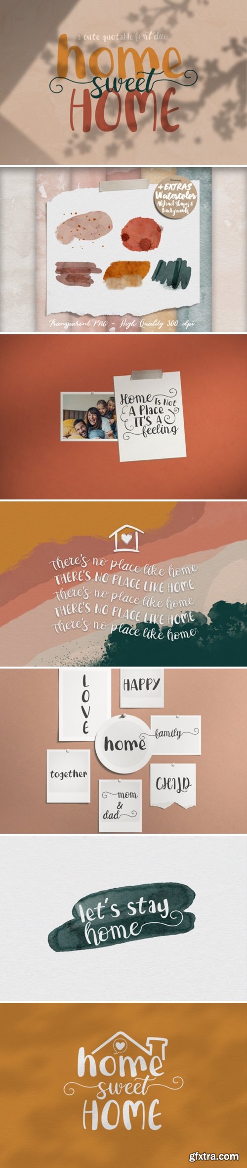 Home Sweet Home Duo Font