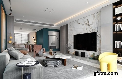 Livingroom By HuyHieuLee