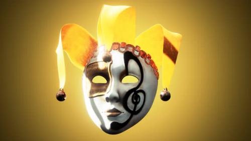 Videohive - Venetian Carnival Masks with Gold - 33381331