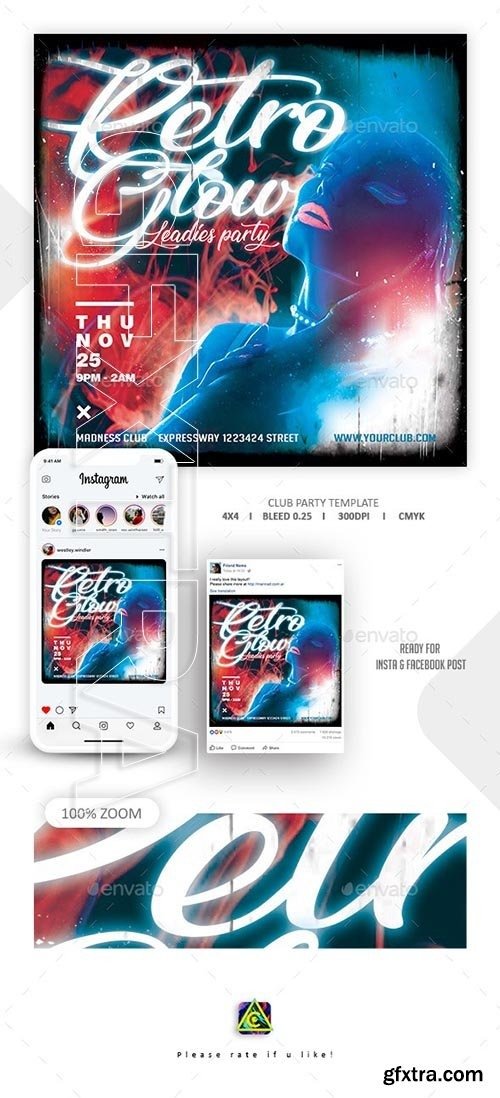 GraphicRiver - Club Party Flyer 23969761