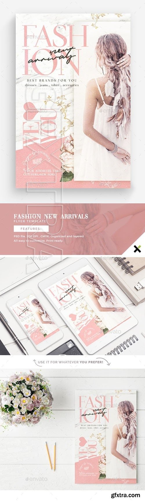 GraphicRiver - Fashion New Arrivals Flyer Template 23902684