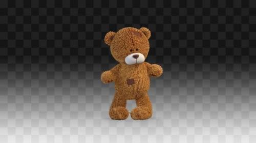 Videohive - Teddy Bear Simple Dance - 33404218