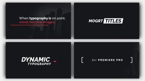 Videohive - Titles - Essential Graphics | Mogrt - 21803458