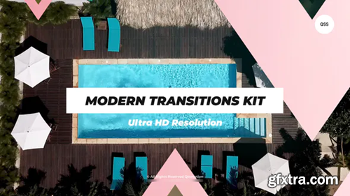 Videohive Modern Transitions Kit 33462627