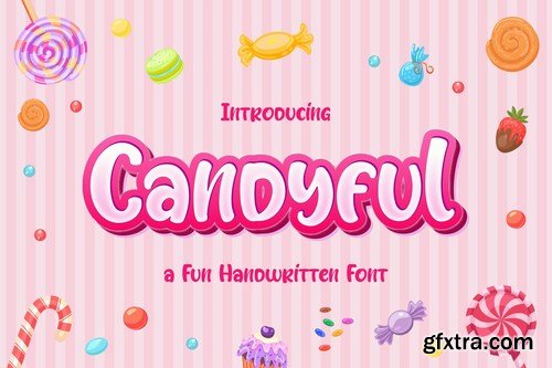 Candyful - a Fun Handwritten Font