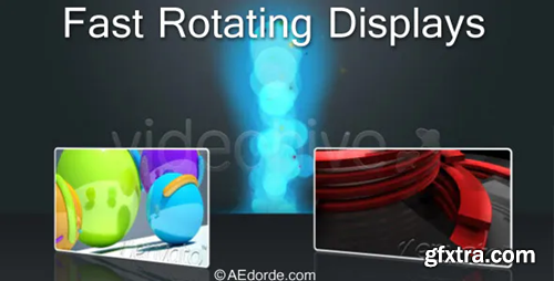 Videohive Fast rotating displays 61691