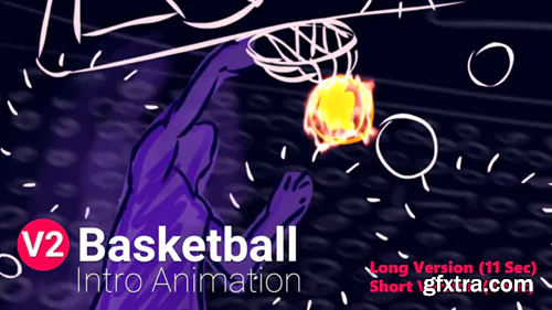 Videohive Basketball Intro Animation 8888093