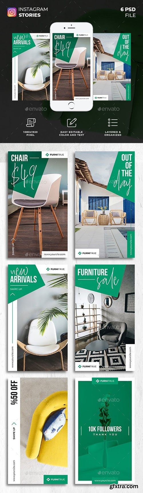 GraphicRiver - Furniture Instagram Stories 23557777