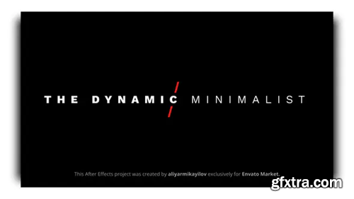 Videohive Dynamic Minimalism - Animated Titles 31834653