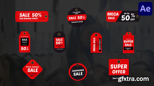 Videohive Discount Sale Titles | After Effects 33491926
