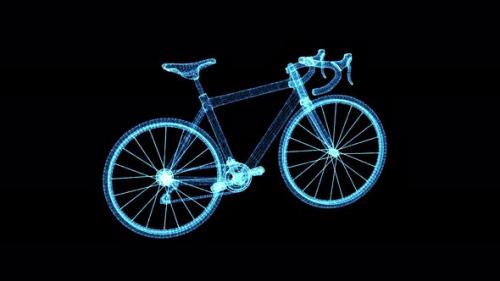 Videohive - Hologram Hud Bike 4k - 33505817