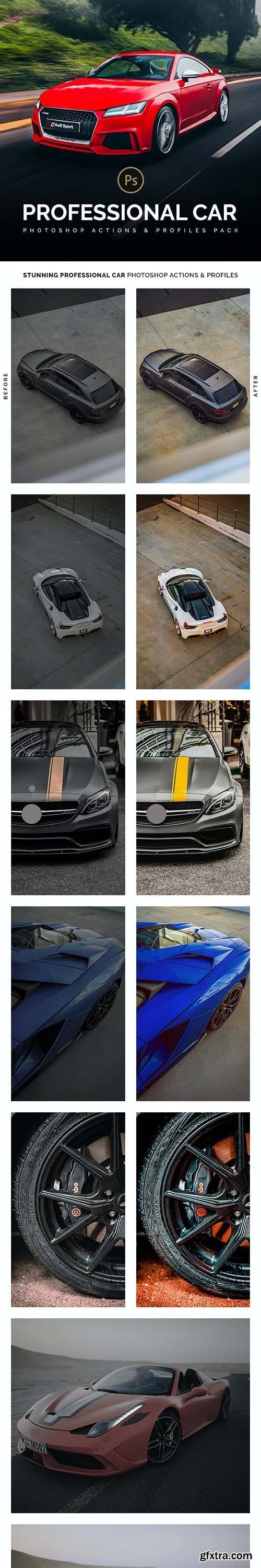 GraphicRiver - 60 Professsional Car Photoshop Actions & Profiles 27828735