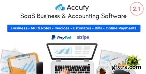 CodeCanyon - Accufy v2.1 - SaaS Business & Accounting Software - 25039709 - NULLED