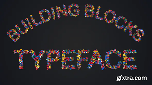 Videohive Building Blocks Text Typeface 33307505