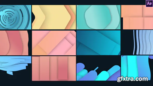 Videohive Abstract Shape Transitions 33545897