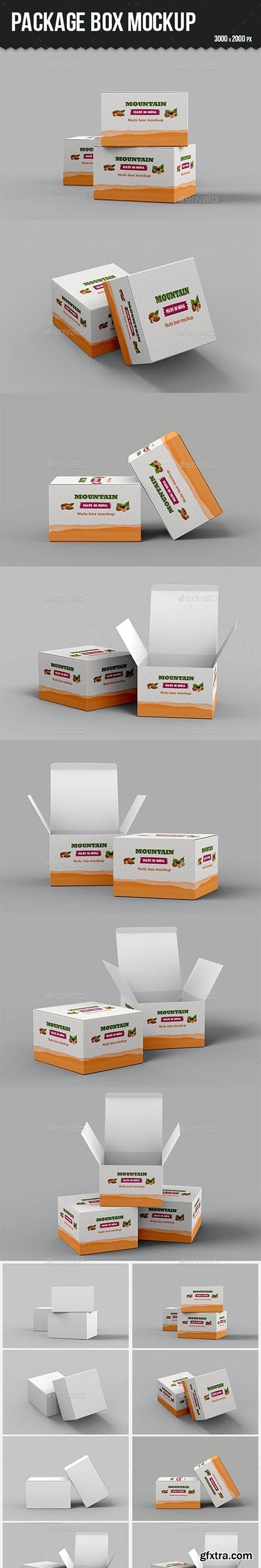 GraphicRiver - Package Box Mockup 27076888