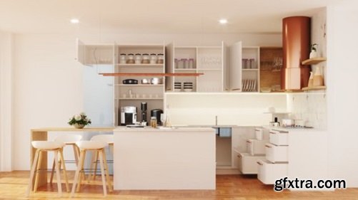 The Complete Vray 5 for Sketchup Course for Kitchen Design