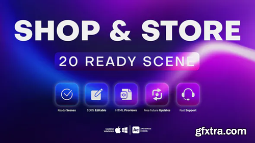 Videohive 20 Shop and Store Scenes 33552795