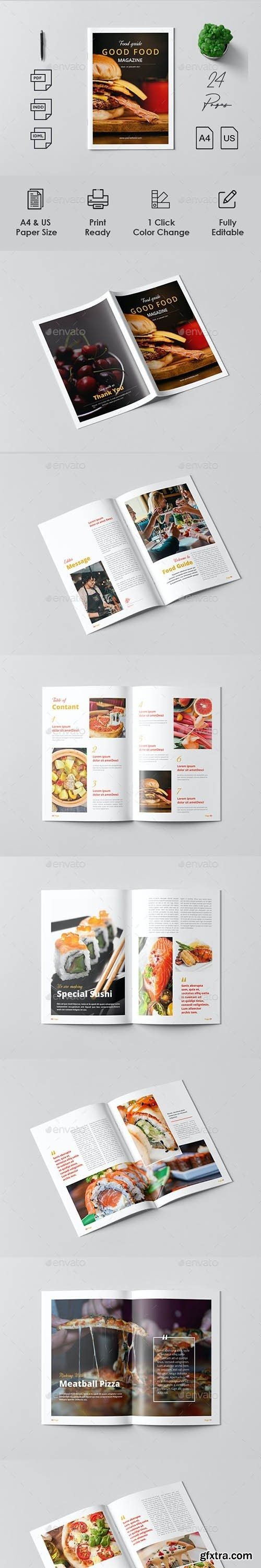 GraphicRiver - Food Magazine 27555969