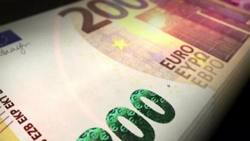 Videohive - Euro 200 money counting seamless loop - 33521679