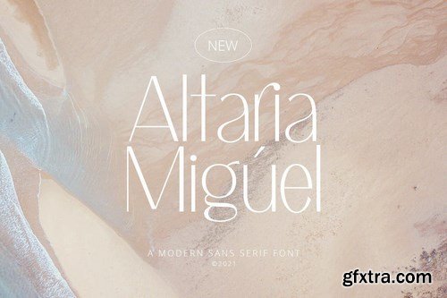 Altaria Miguel - Modern Sans Serif