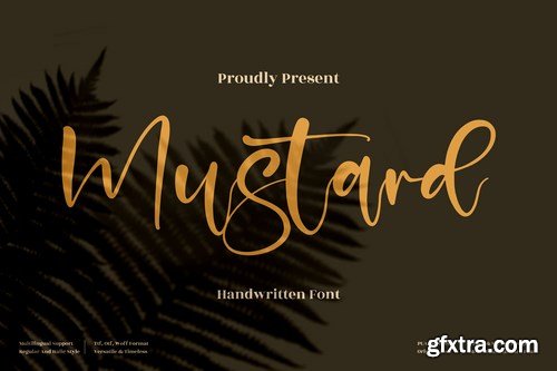 Mustard Handwritten Font