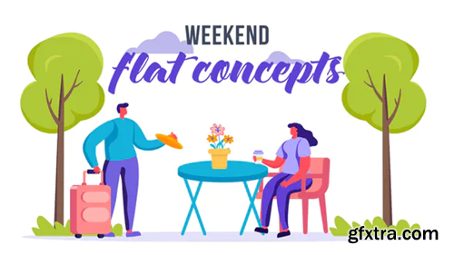 Videohive Weekend - Flat Concept 33544909